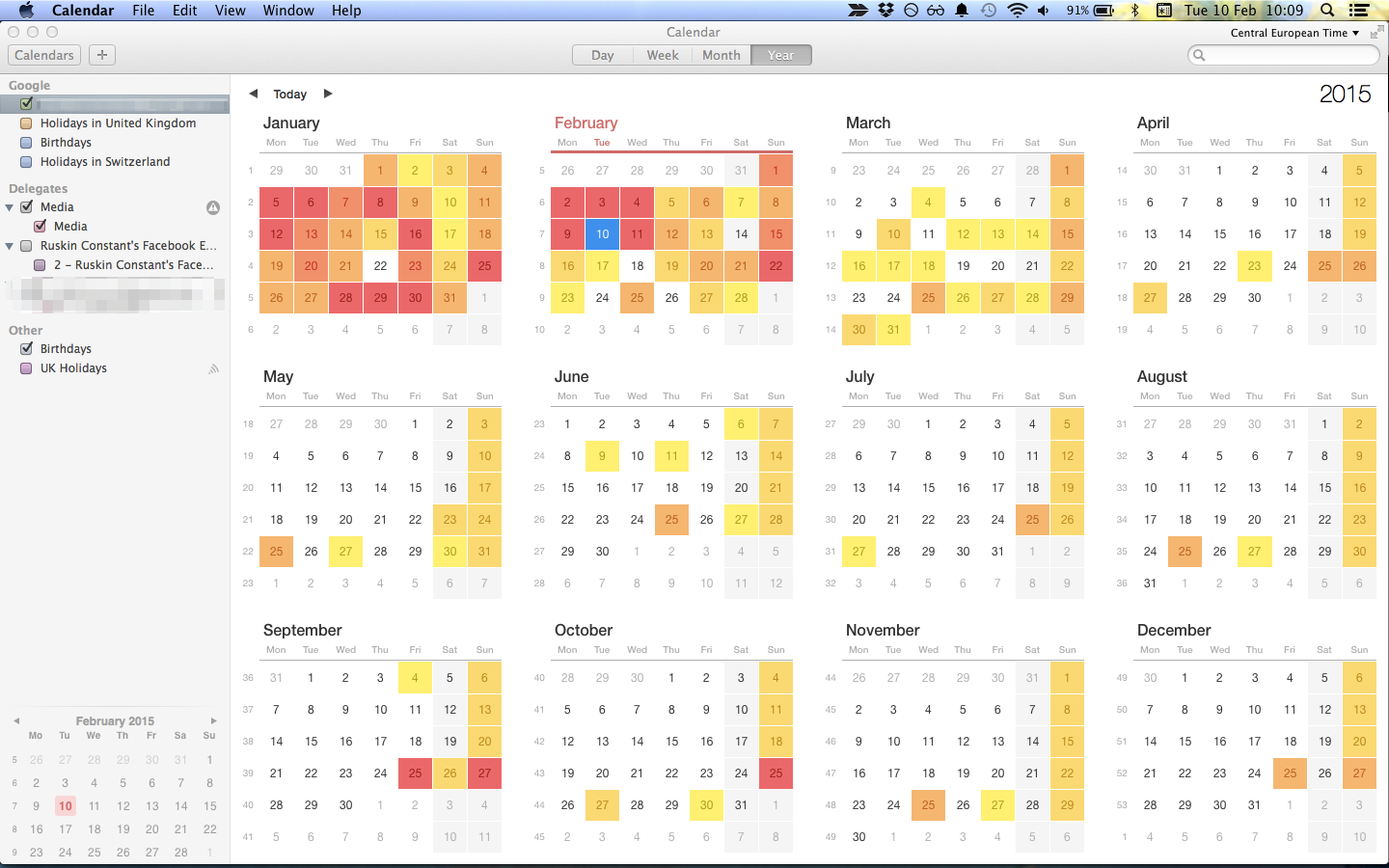 Apple Calendar